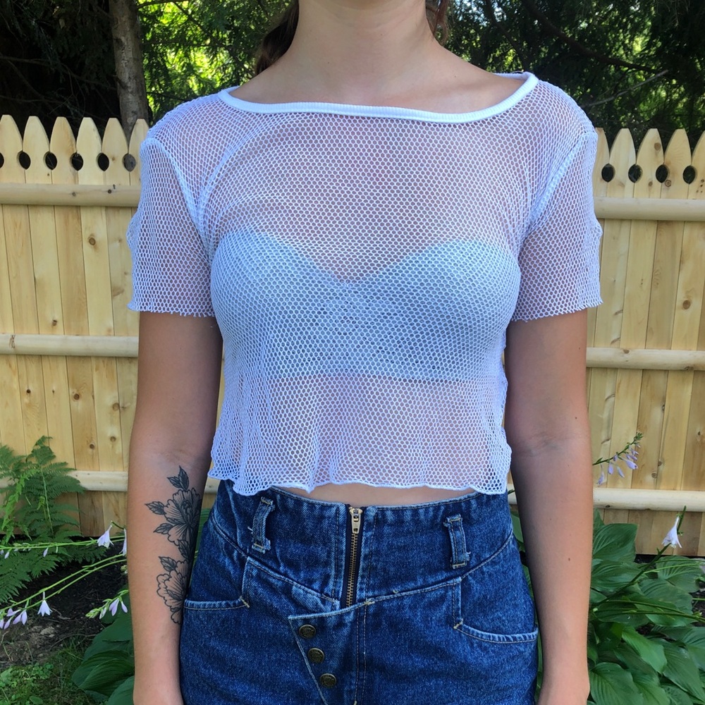Urban Outfitters Fishnet Top